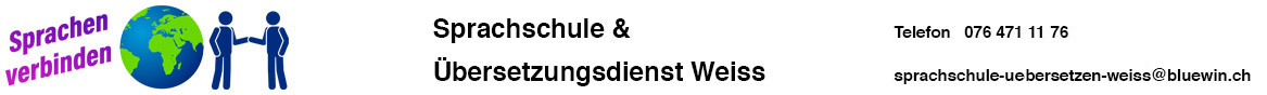 Sprachschule & Übersetzungsdienst Weiss